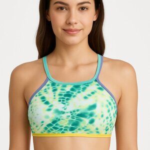 Victorias Secret Tie Dye Strappy High Neck Halter